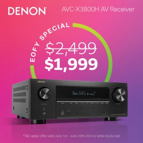 Denon AVC-X3800H nine channel cinema amplifier newness ...